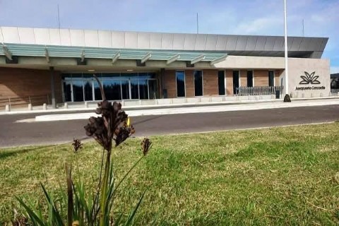 El aeropuerto de Concordia comenzó a operar y recibió su primer vuelo