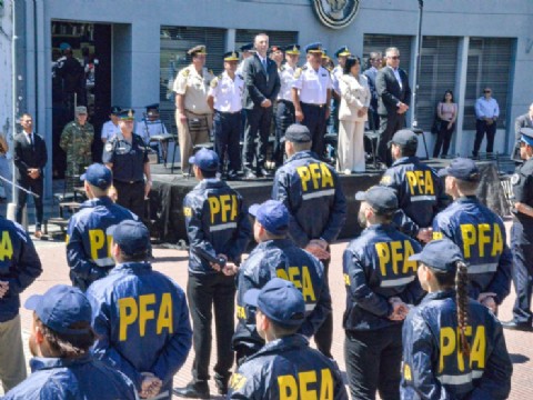 La Provincia acompaña el aniversario de la Policía Federal Argentina