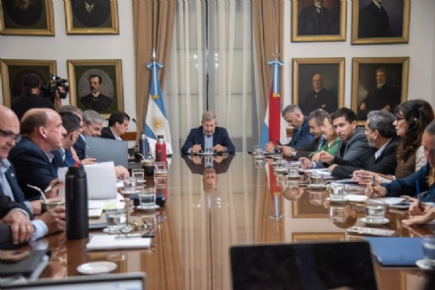 VIDEO | Frigerio encabezó una nueva reunión de gabinete con foco en la gestión y la seguridad en escuelas