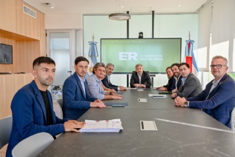 VIDEO | Frigerio dio inicio a cuatro obras de infraestructura con el Fondo Fiduciario