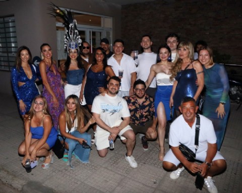 VIDEO | Figuras del espectáculo en la comparsa O´Bahía en Gualeguaychú