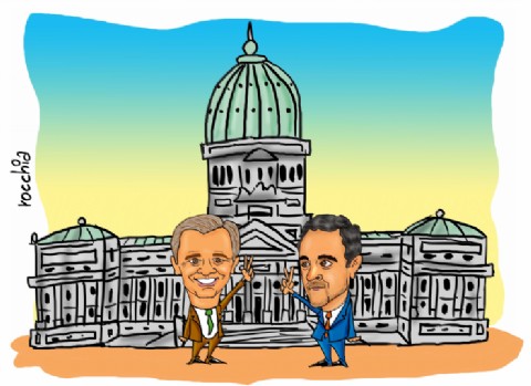 Adán Bahl y Guillermo Michel: las dos cartas del peronismo entrerriano frente a las legislativas 2025