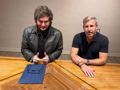 Frigerio compartió una reunión con el presidente Milei y planteó una agenda de temas estratégicos