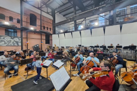 Más de 350 chicos participaron del inicio de “A Toda Orquesta” junto a la Sinfónica de Entre Ríos
