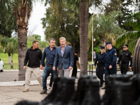 VIDEO | Frigerio anunció una "inversión histórica" para modernizar la Policía de Entre Ríos