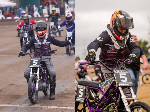 Cáceres, el motociclista que corre con el corazón: “Después de tanta mala suerte, esto te vuelve a dar ganas de vivir”