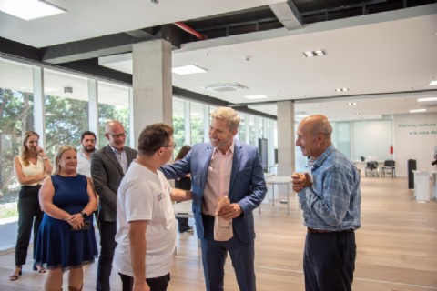 Frigerio destacó la Fiesta Galarza en Navidad que promueve la inclusión de personas con discapacidad