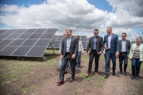 VIDEO | Entre Ríos profundiza su política de desarrollo sustentable con la inauguración de otro parque solar