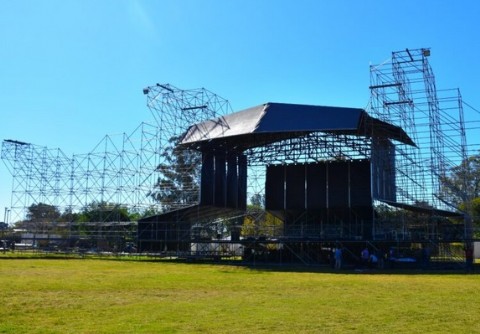 Todo listo para la histórica presentación de La Renga en Concordia