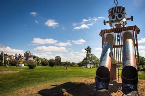Avanza la puesta en valor del Parque “Patito Sirirí” en Paraná