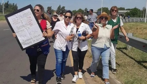 Villaguay: reclaman por el mal estado de la Ruta 20 los días de lluvia