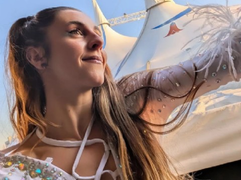 VIDEO | Micaela Leitner: una acróbata aérea paranaense que deja huella en el mundo