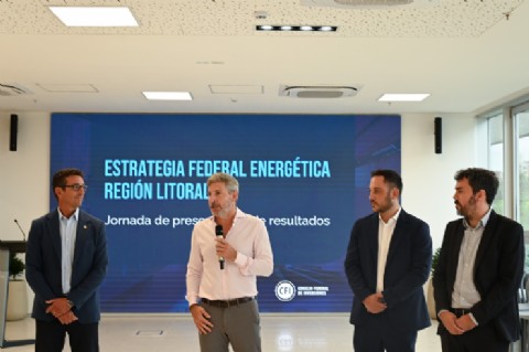 Frigerio participó de la presentación de la Estrategia Federal Energética y destacó el potencial de la Región Litoral