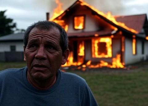 Un hombre drogado intentó incendiar la casa de su madre en Paraná y fue detenido