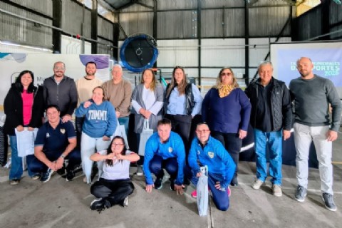 La provincia homenajeó a deportistas que representarán al país en mundiales adaptados