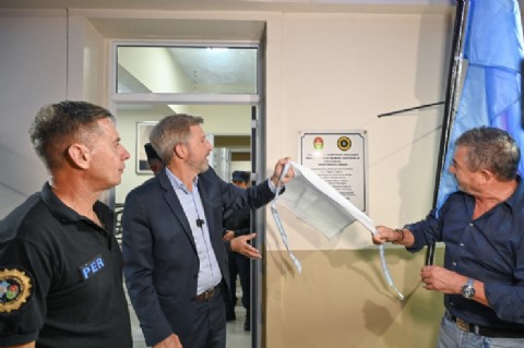 VIDEO | Frigerio inauguró la ampliación y puesta en valor de la Comisaría Sexta de Paraná