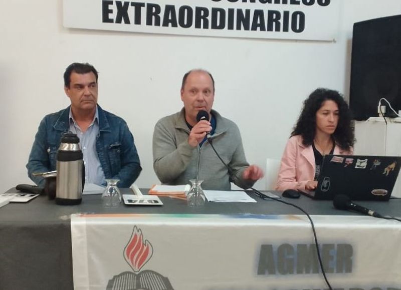 Agmer exige al gobierno de la provincia la “inmediata convocatoria” a paritaria docente