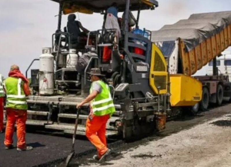 La rehabilitación de la ruta provincial 32 presenta un buen ritmo de ejecución