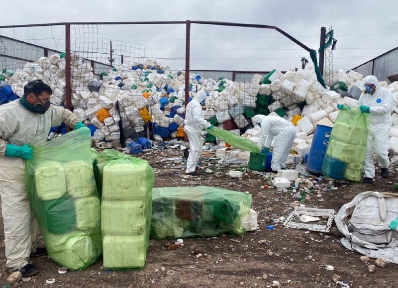 Entre Ríos recuperó más de 390.000 kilos de envases de fitosanitarios en 2025