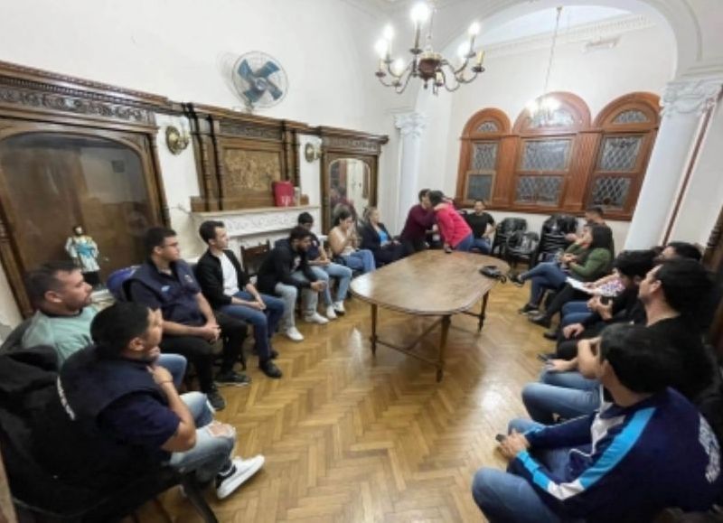 Se reunió el Consejo Departamental Paraná del PJ con la Juventud Sindical Peronista