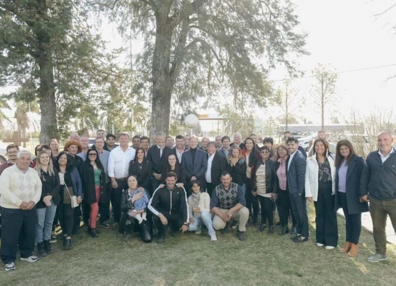 Adán Bahl en Nogoyá: "La transformación la hace y la seguirá haciendo el peronismo"