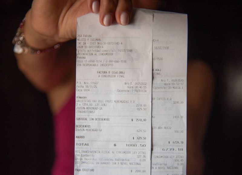 El Gobierno Provincial aplica una ley que exige detallar impuestos en tickets y facturas en beneficio de los ciudadanos