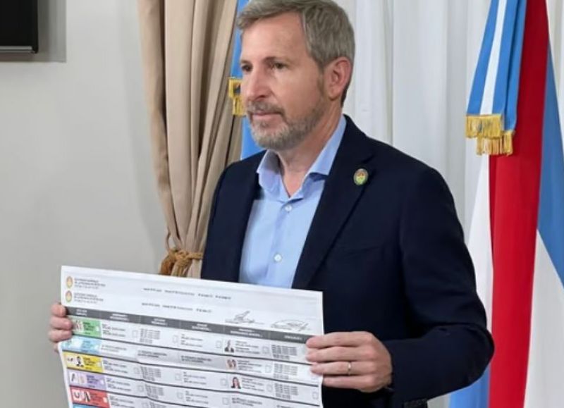 Frigerio presentó el modelo de Boleta Única y los lineamientos del proyecto de Reforma Política