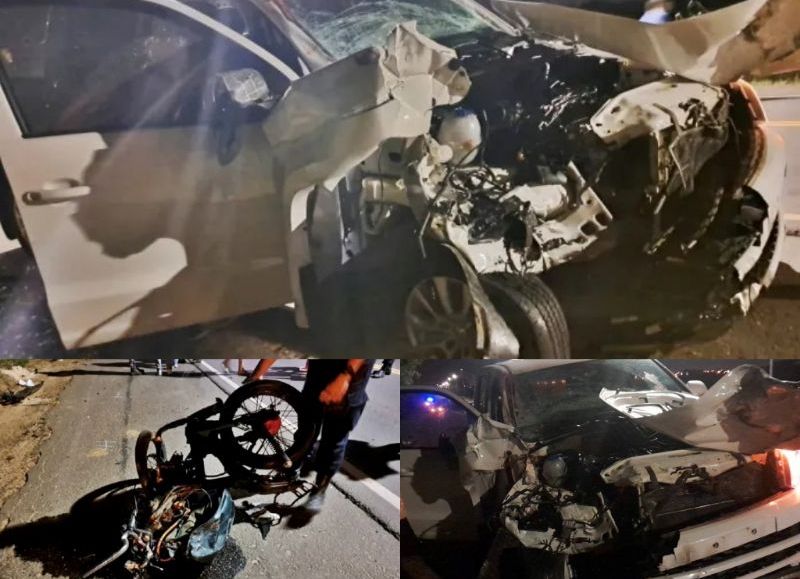Concordia: murió un motociclista que hacía picadas y Impactó de frente con una camioneta