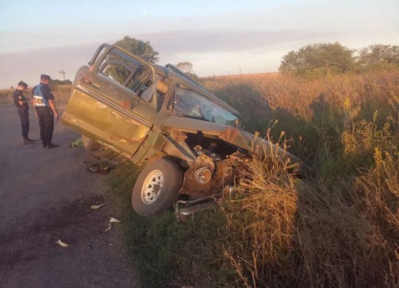 General Campos: se registró un grave accidente vial en Autovía 18
