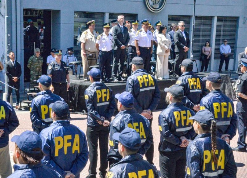 La Provincia acompaña el aniversario de la Policía Federal Argentina