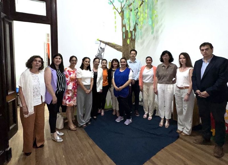 Se inauguró en Nogoyá un jardín lúdico expresivo para hijos de estudiantes de escuelas de adultos