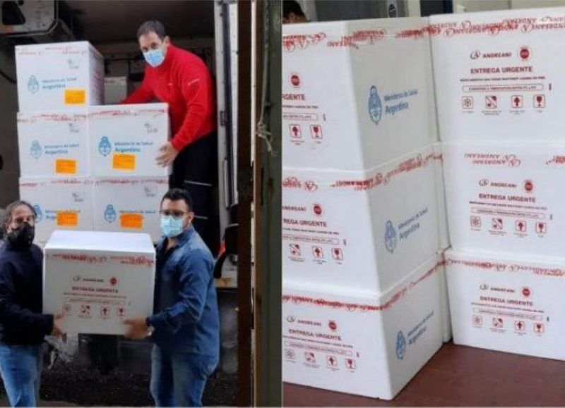 Llegaron más de 13 mil vacunas Sinopharm a la provincia