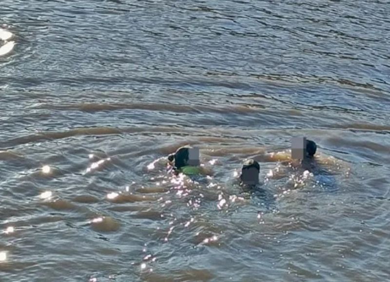 Concordia: guardavidas rescataron a una niña que se estaba ahogando