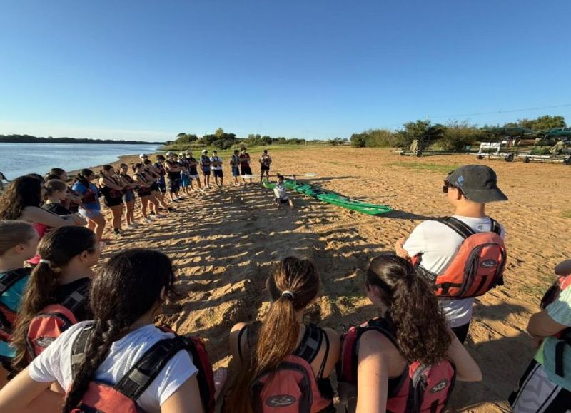 Arrancó la temporada 2026 de Kayak para Escuelas en Islas y Canales Verdes