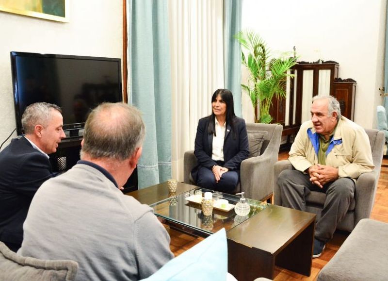 Aluani recibió al diputado Jorge Maier y conversaron sobre gestión y política partidaria