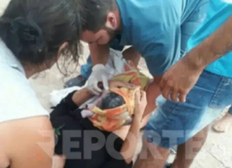 Una joven dio a luz en plena vía pública de Paraná
