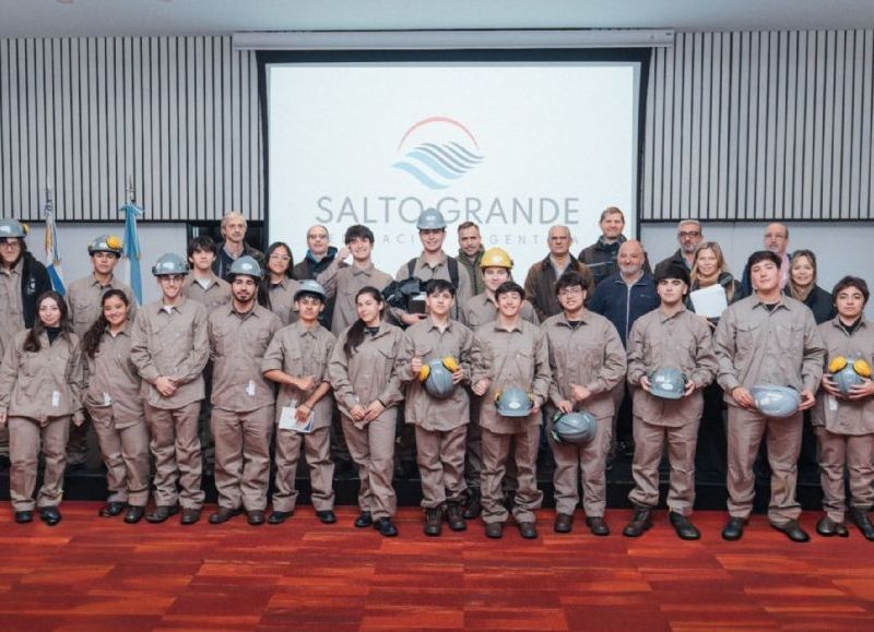 Estudiantes entrerrianos comenzaron prácticas profesionales supervisadas en Salto Grande