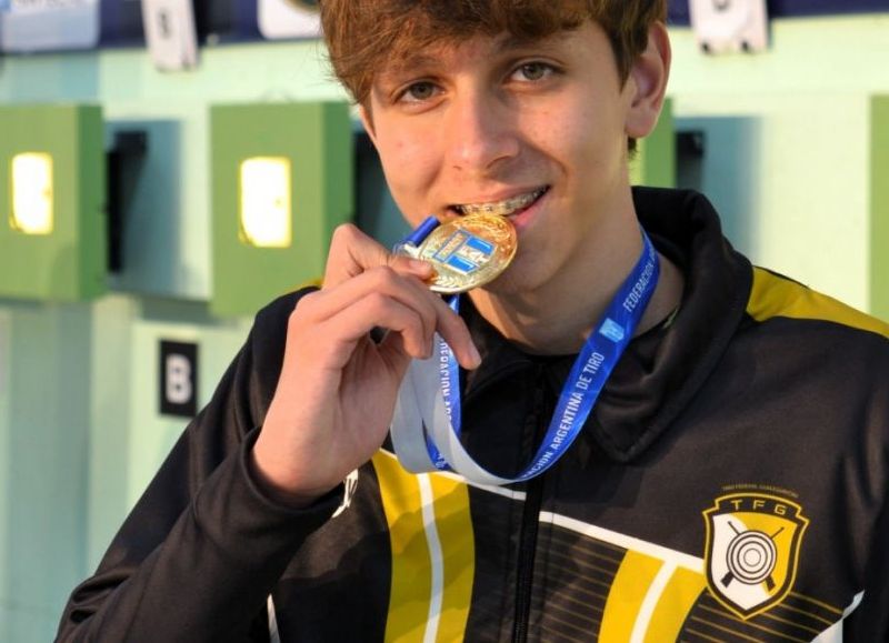 Juan Martín Ríos Veronesi: joven promesa del tiro deportivo