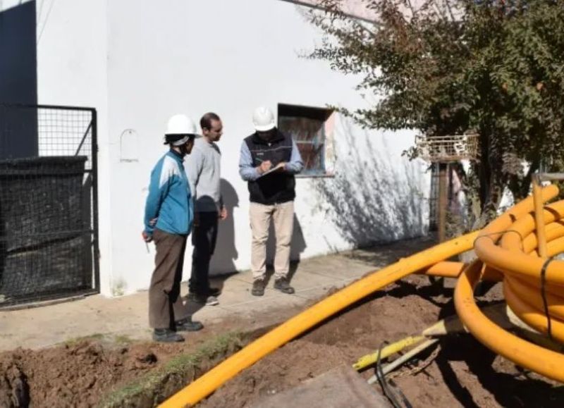 Strobel: comenzó la obra que llevará gas natural a la localidad