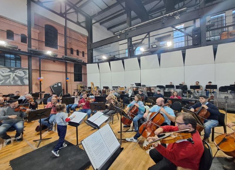 Más de 350 chicos participaron del inicio de “A Toda Orquesta” junto a la Sinfónica de Entre Ríos