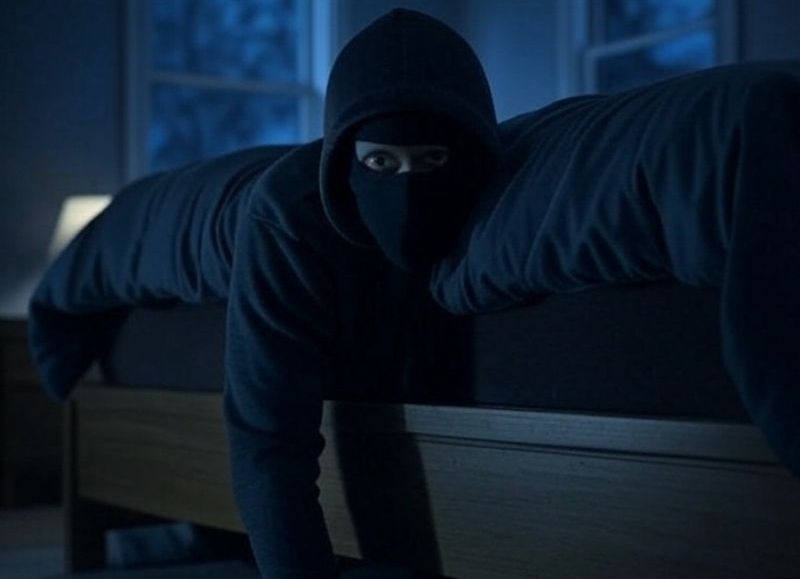 La Paz: entró a robar a una casa y se escondió debajo de una cama