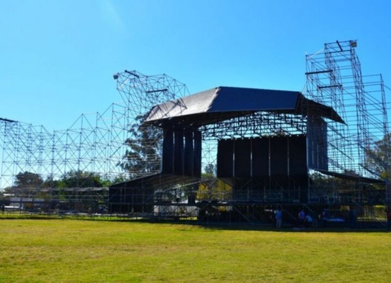 Todo listo para la histórica presentación de La Renga en Concordia