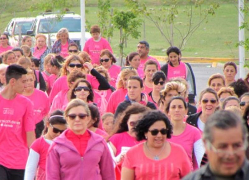 Se realizará una caminata por la prevención del cáncer de mama en Paraná