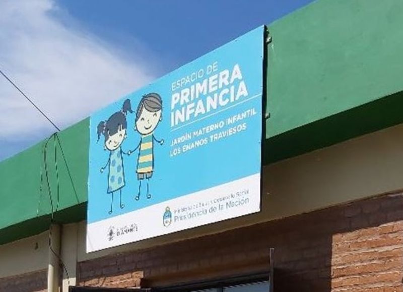 Diamante: se trabaja en el fortalecimiento de los jardines maternales