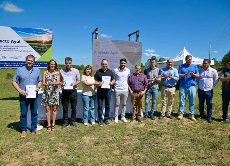Proyecto Ayuí: destacaron el apoyo del intendente a esta iniciativa ecológica, cultural y educativa