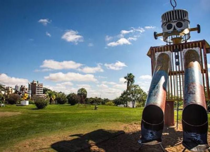 Avanza la puesta en valor del Parque “Patito Sirirí” en Paraná