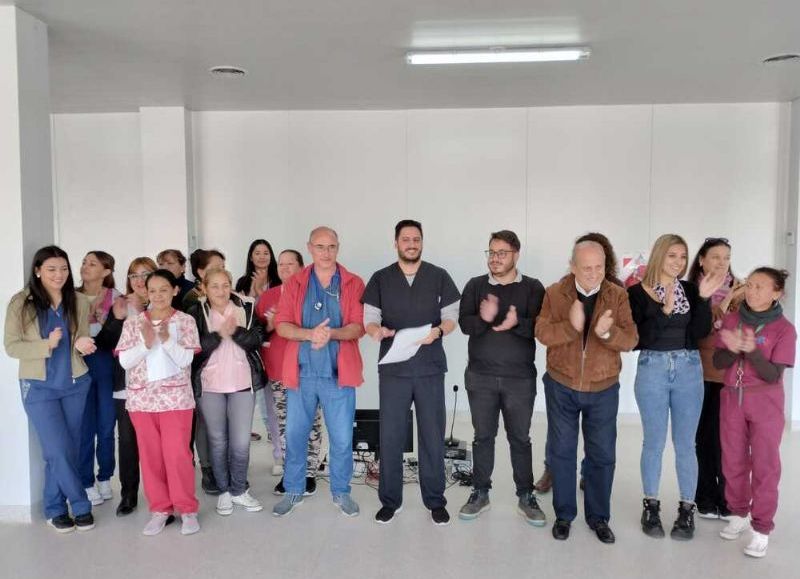 Finalizó la obra del nuevo Hospital Modular y entregaron la llave para su futura inauguración