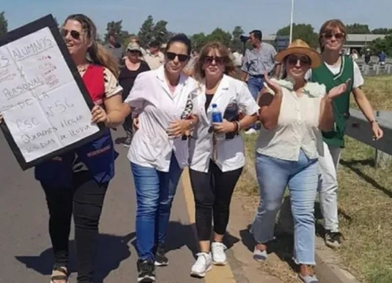 Villaguay: reclaman por el mal estado de la Ruta 20 los días de lluvia