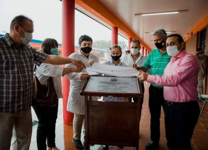 Concepción de la Sierra: inauguraron nuevas obras en un establecimiento educativo