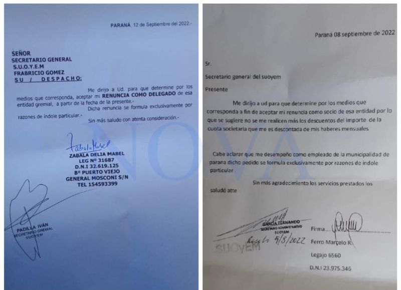 Caos sindical en el gremio municipal de Paraná